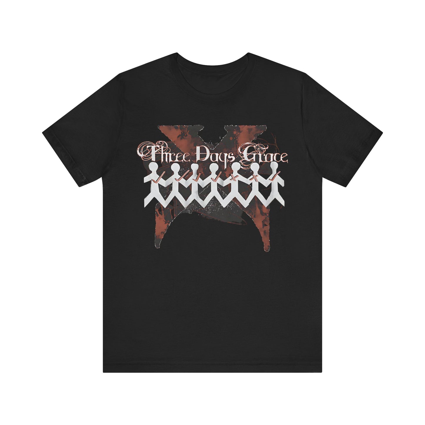 Three Days Grace Graphic Tee - Unisex Jersey Short Sleeve T-Shirt