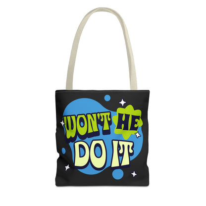 Tote Bag - 'Won't He Do it Yes He will' Inspirational Quote Gift for Faithful