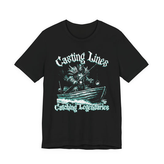Casting lines, catching legendaries, fishing shirt, gaming shirt, gift for a fisherman, gift for her, gift for her, meme shirt, fisher gifts