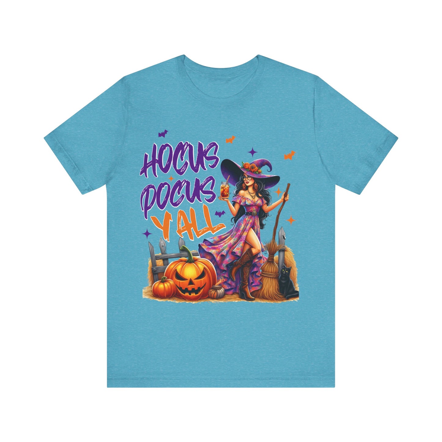 Southern halloween Shirt-Hocus pocus ya'll