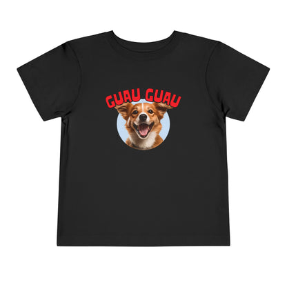 Cheerful Dog Tee for Toddlers | Cute Pet -T-Shirt