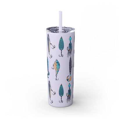 Fishing Lure Skinny 20oz Tumbler