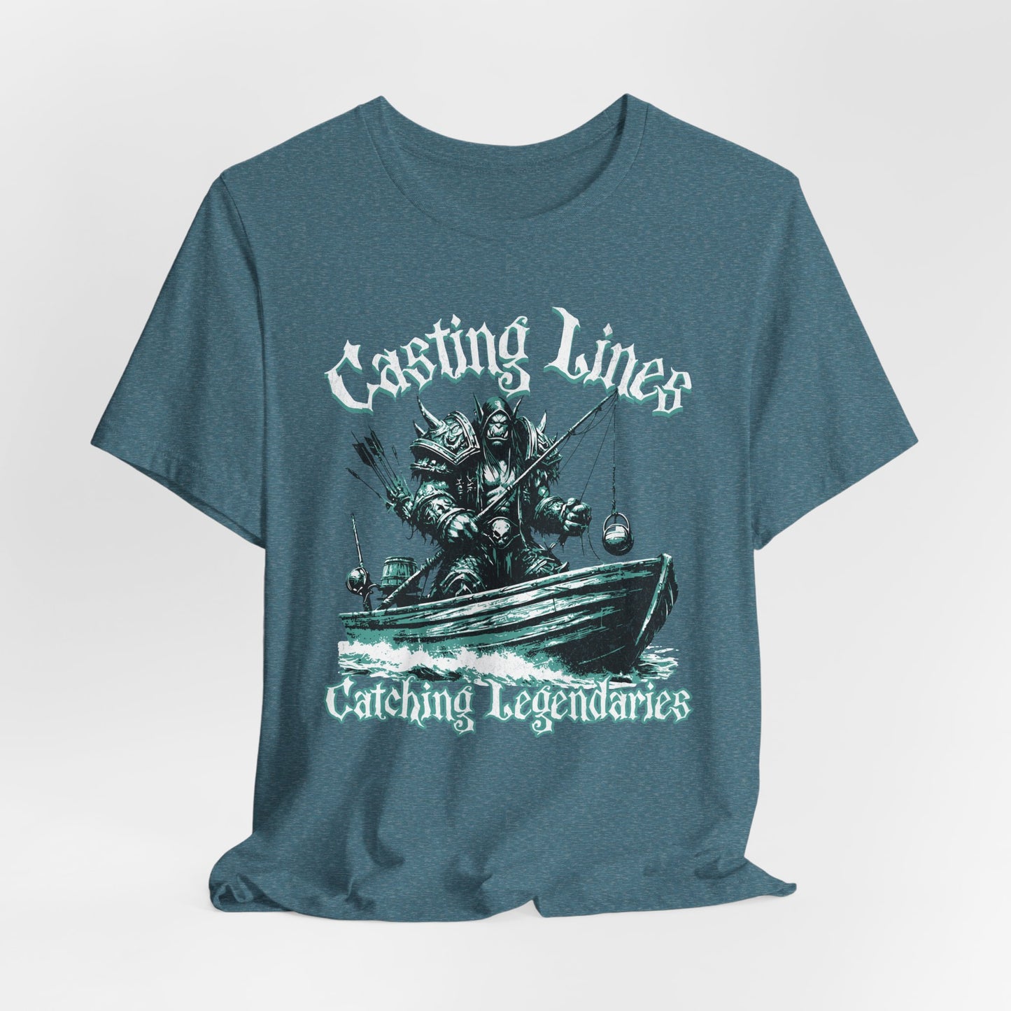 Casting lines, catching legendaries, fishing shirt, gaming shirt, gift for a fisherman, gift for her, gift for her, meme shirt, fisher gifts