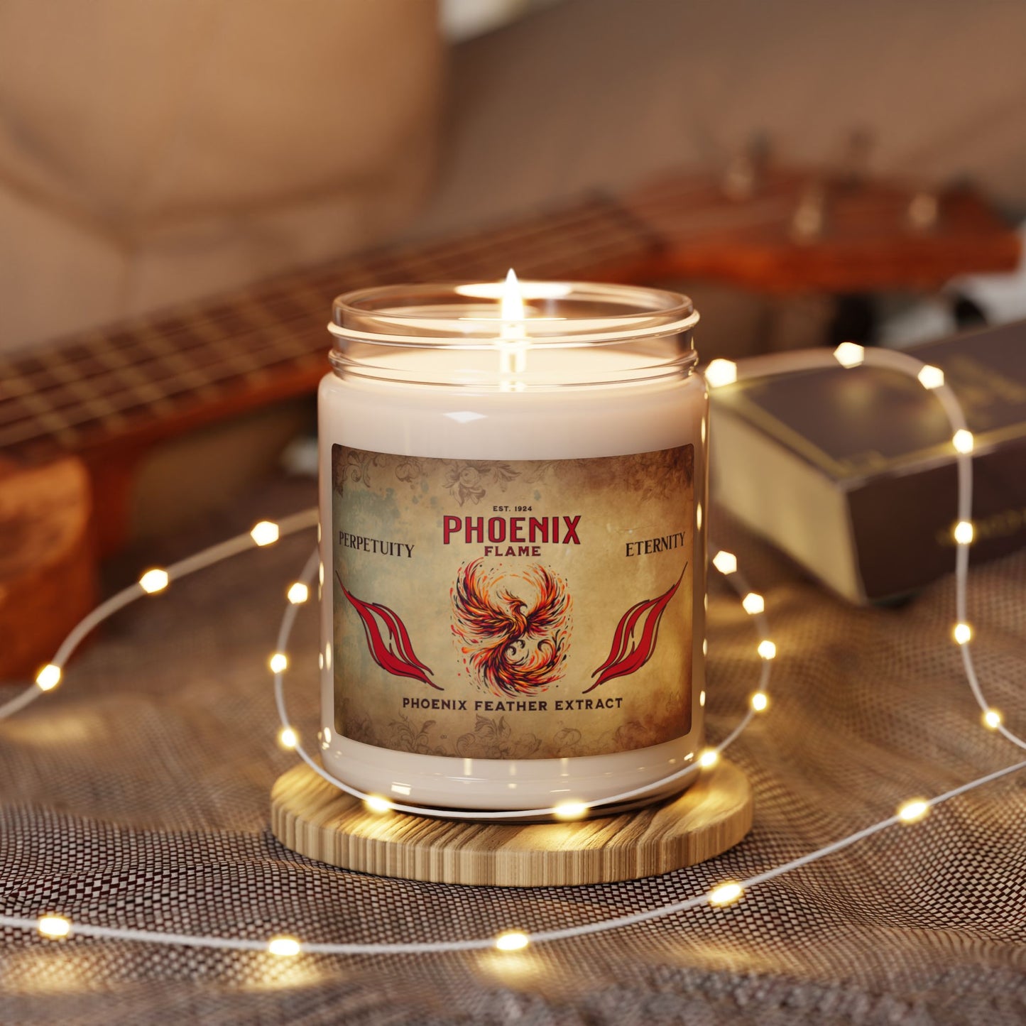 Phoenix Flame Soy Candle, 9oz