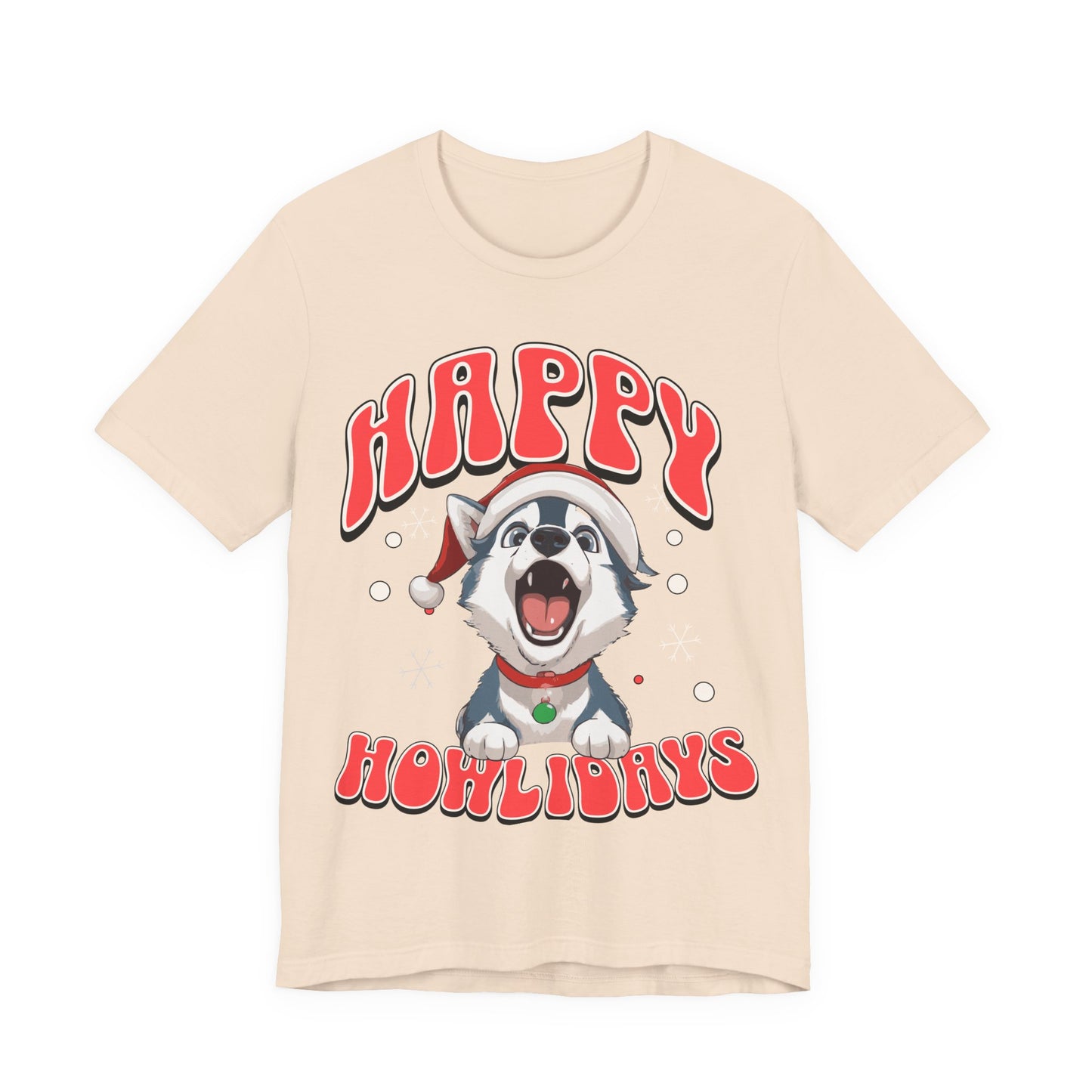 Christmas dog t-shirt | Funny Shirt |  Funny dog christmas | Graphic T-Shirt | Gift for Her | Christmas T-shirt | Dog Mom| Howling Dog Tee
