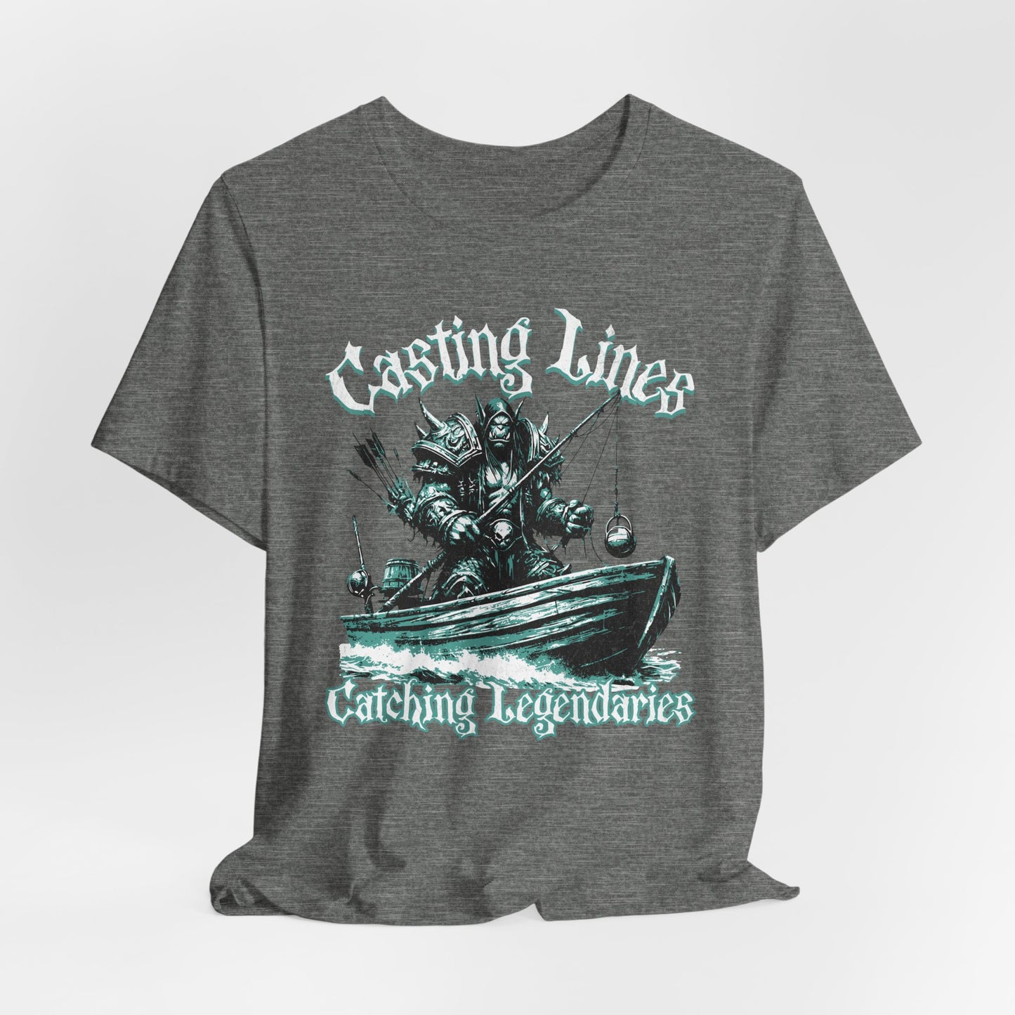 Casting lines, catching legendaries, fishing shirt, gaming shirt, gift for a fisherman, gift for her, gift for her, meme shirt, fisher gifts