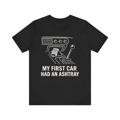 Classic Car Nostalgia Tee, My First Car Had an Ashtray Shirt, Unisex T-Shirt, Vintage Car Lovers Gift, Automotive Humor Apparel, Retro [...]