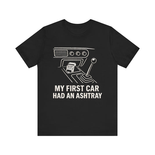 Classic Car Nostalgia Tee, My First Car Had an Ashtray Shirt, Unisex T-Shirt, Vintage Car Lovers Gift, Automotive Humor Apparel, Retro [...]
