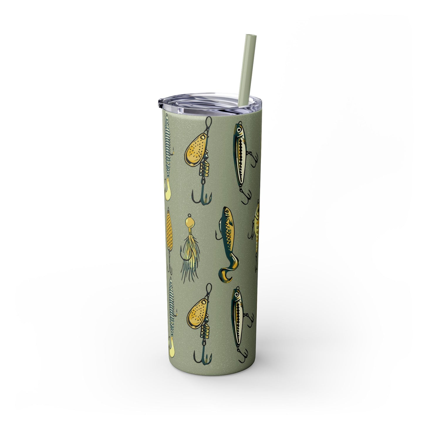 Fishing Lure Skinny 20oz Tumbler