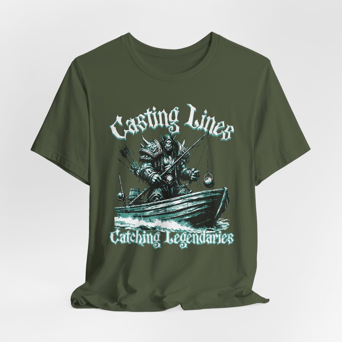 Casting lines, catching legendaries, fishing shirt, gaming shirt, gift for a fisherman, gift for her, gift for her, meme shirt, fisher gifts