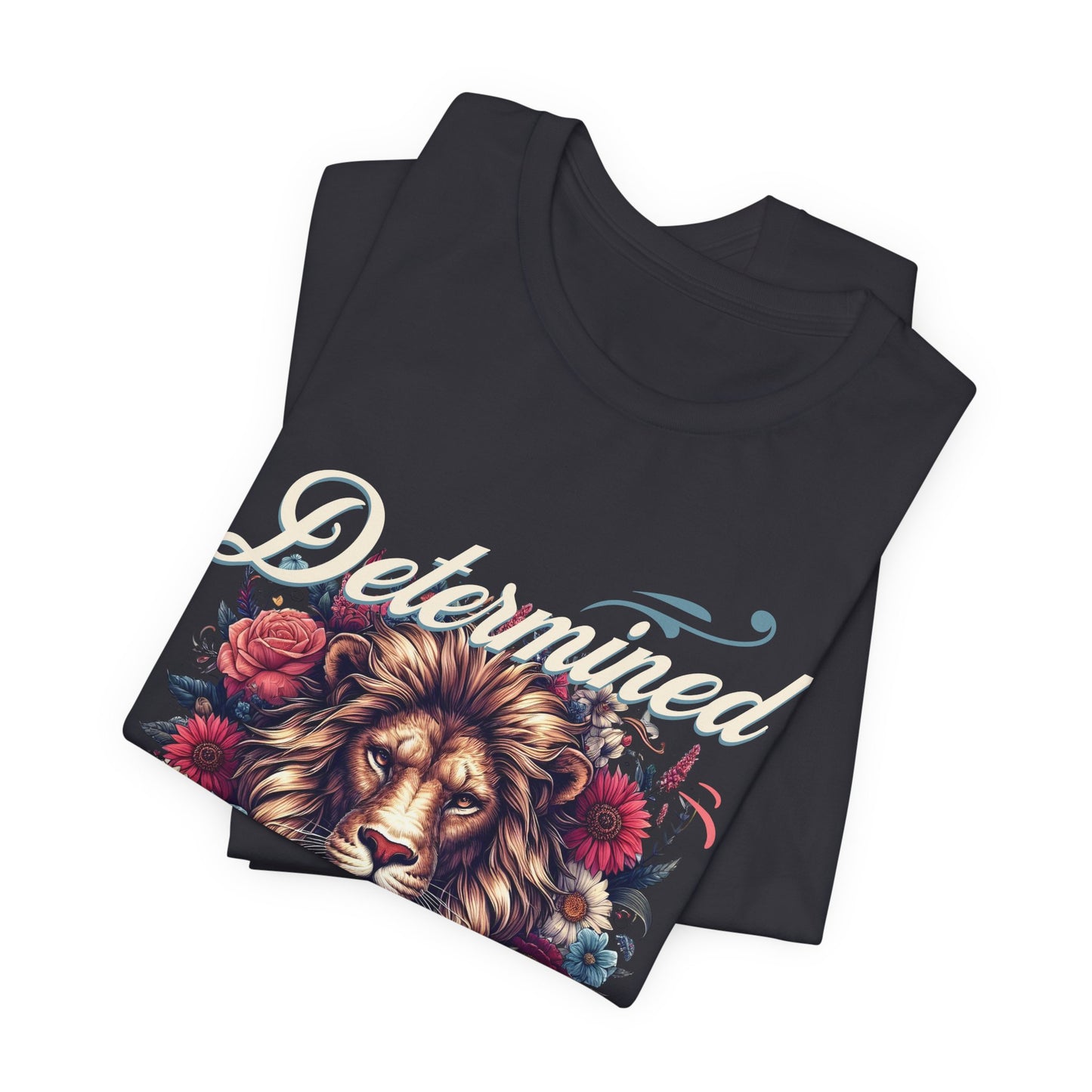 Determined&unstoppable tee, gifts for her, graphic tee, motivational tshirt, great day tee, postive shirt, try me, try it,