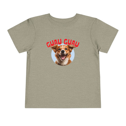 Cheerful Dog Tee for Toddlers | Cute Pet -T-Shirt