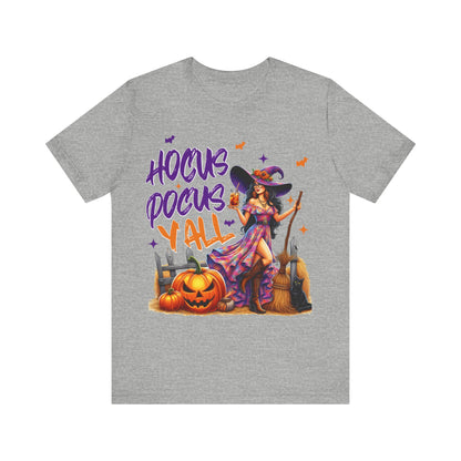 Southern halloween Shirt-Hocus pocus ya'll