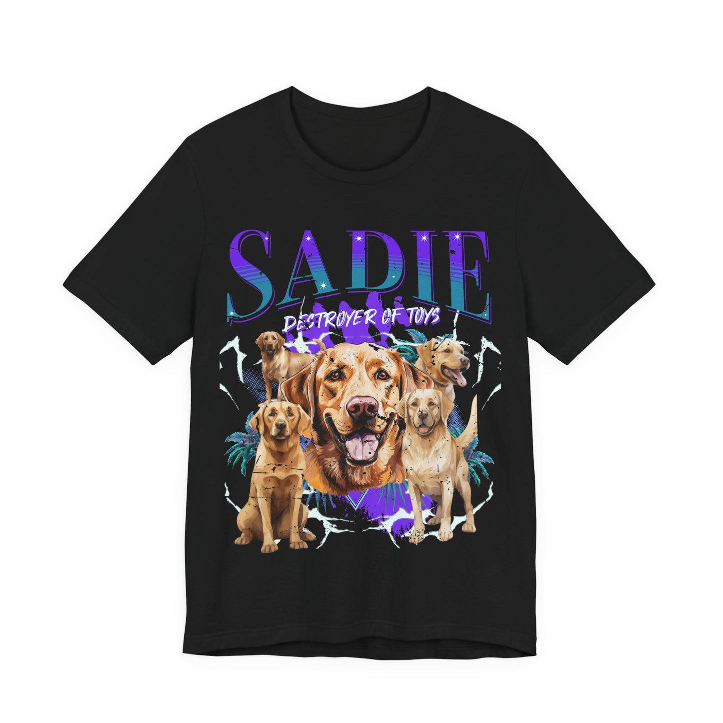 Custom Bootleg pet Tee, Lab tee - Vintage Graphic 90s Tshirt, Custom name Shirt, Custom your own name and saying,Gift for him or her,