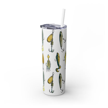 Fishing Lure Skinny 20oz Tumbler