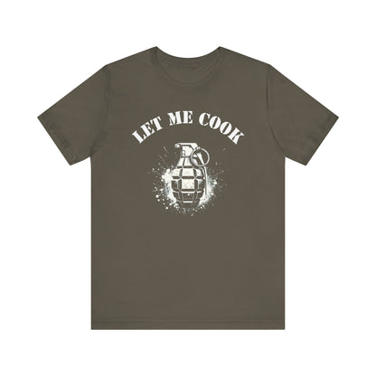 Let me cook gaming Short Sleeve Tee