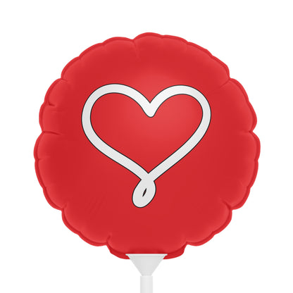 Will you be my prom queen? Red Balloon (Round and Heart-shaped), 6"