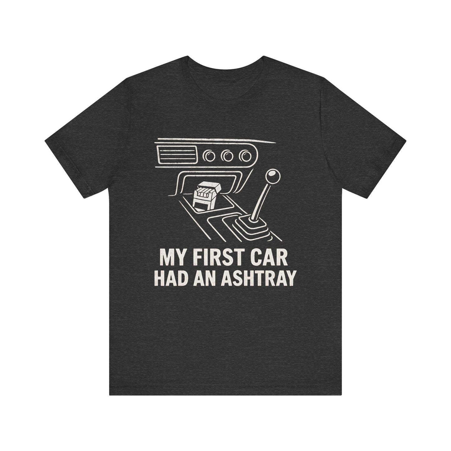 Classic Car Nostalgia Tee, My First Car Had an Ashtray Shirt, Unisex T-Shirt, Vintage Car Lovers Gift, Automotive Humor Apparel, Retro [...]