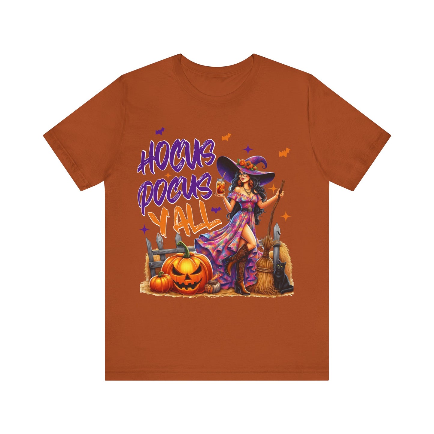 Southern halloween Shirt-Hocus pocus ya'll