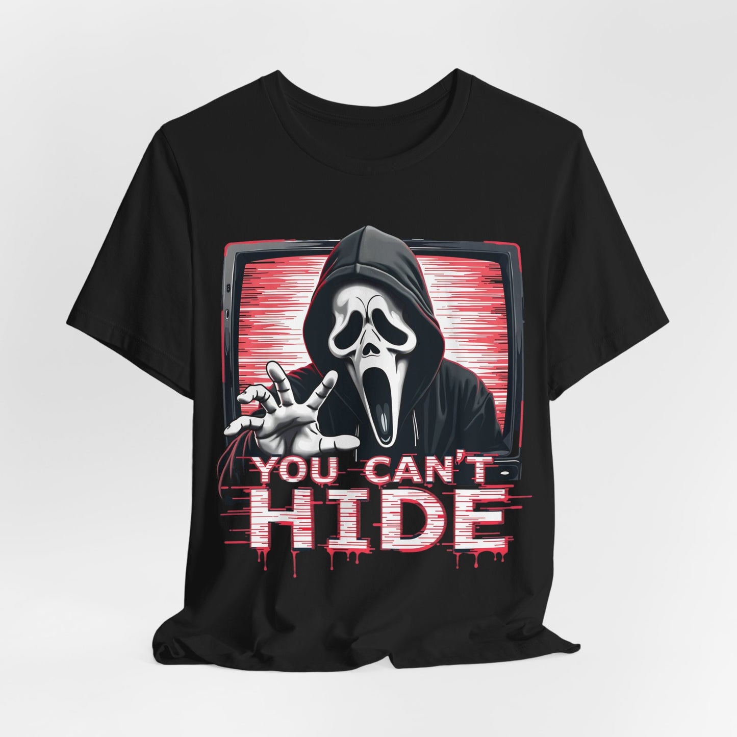 Ghost Tee - Horror T-Shirt- You can't Hide