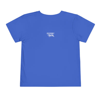 Cute Toddler Short Sleeve Tee- Retro Telephone