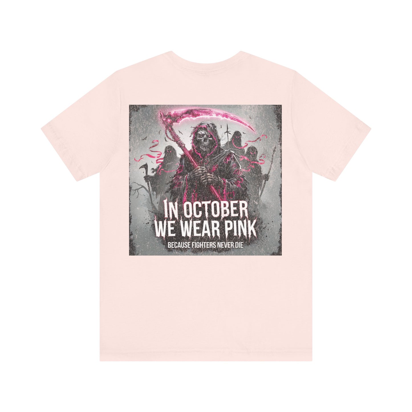 Grim Reaper  Tee- We wear pink in october