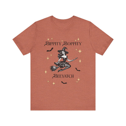 Bippity Boppity Beeyatch Witch Short Sleeve Tee