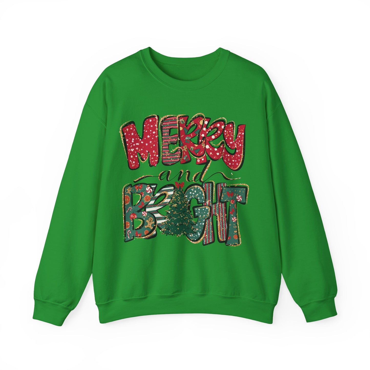 Christmas Sweatshirt, Womens Christmas Sweatshirt, Christmas Sweatshirts for Women, Christmas Merry and Bright