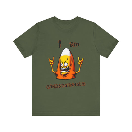 I am candycornholio Short Sleeve Tee