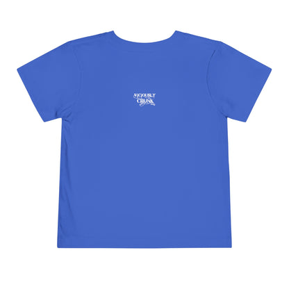 Cute Toddler Short Sleeve Tee with 'GUAU GUAU' Dog Design,