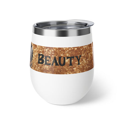 Gemini Beauty Copper Vacuum Insulated Cup, 12oz