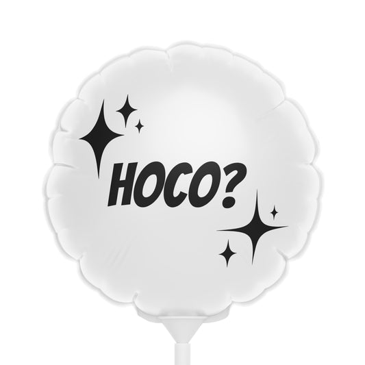 Hoco? Balloon (Round and Heart-shaped), 6"