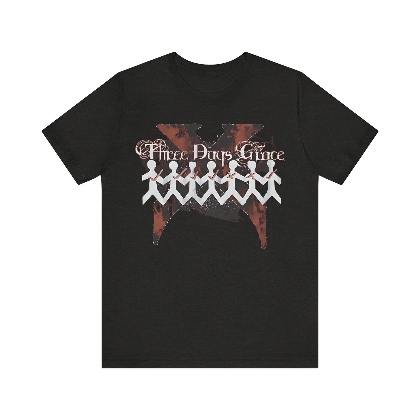 Three Days Grace Graphic Tee - Unisex Jersey Short Sleeve T-Shirt