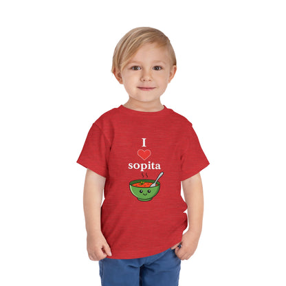 Cute Toddler Short Sleeve Tee with 'GUAU GUAU' Dog Design,