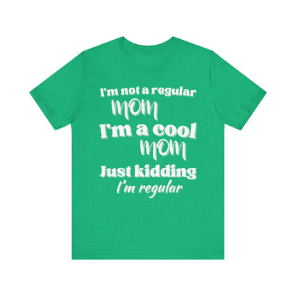 Cool mom shirt , Mothers Day Gift, Birthday Gift for Mom, New Mom Gift, Minimalist Cool Mom, funny mom gift, mom shirt,