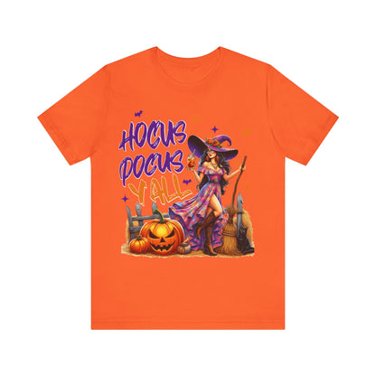 Southern halloween Shirt-Hocus pocus ya'll