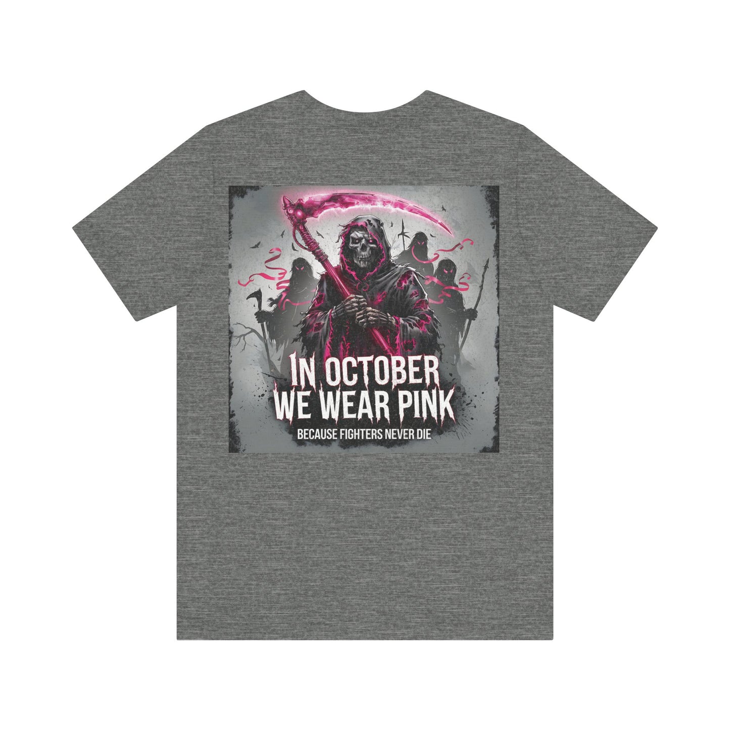 Grim Reaper  Tee- We wear pink in october