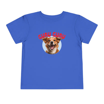 Cheerful Dog Tee for Toddlers | Cute Pet -T-Shirt