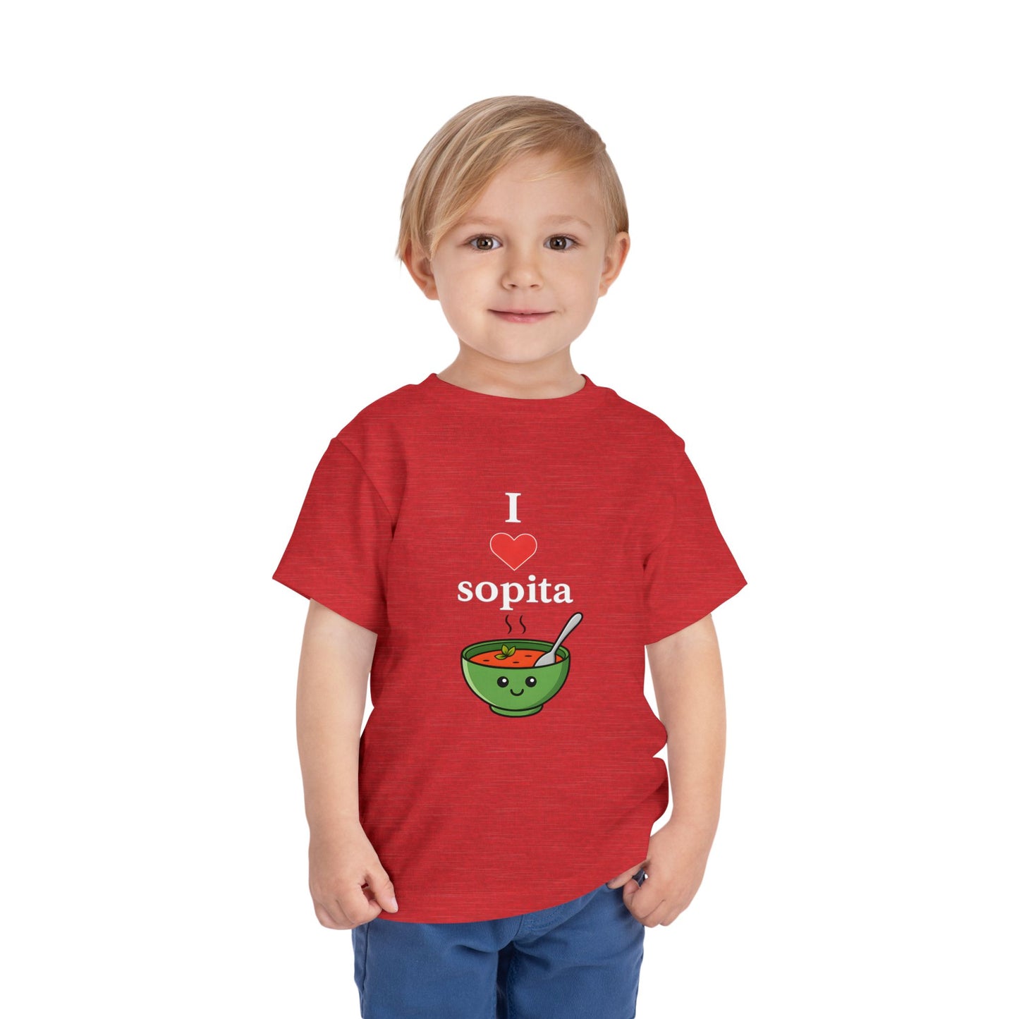 Cute Toddler Short Sleeve Tee with 'GUAU GUAU' Dog Design,
