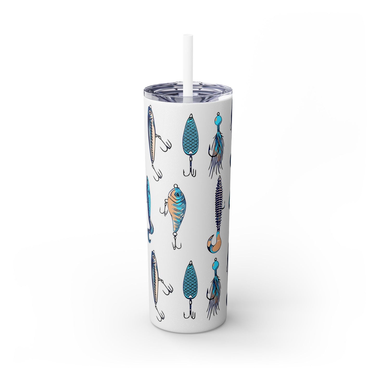 Fishing Lure Skinny 20oz Tumbler