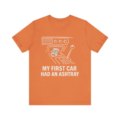 Classic Car Nostalgia Tee, My First Car Had an Ashtray Shirt, Unisex T-Shirt, Vintage Car Lovers Gift, Automotive Humor Apparel, Retro [...]