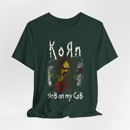 Korn Inspired Corn Cob 'Slob on My Cob'- Tee