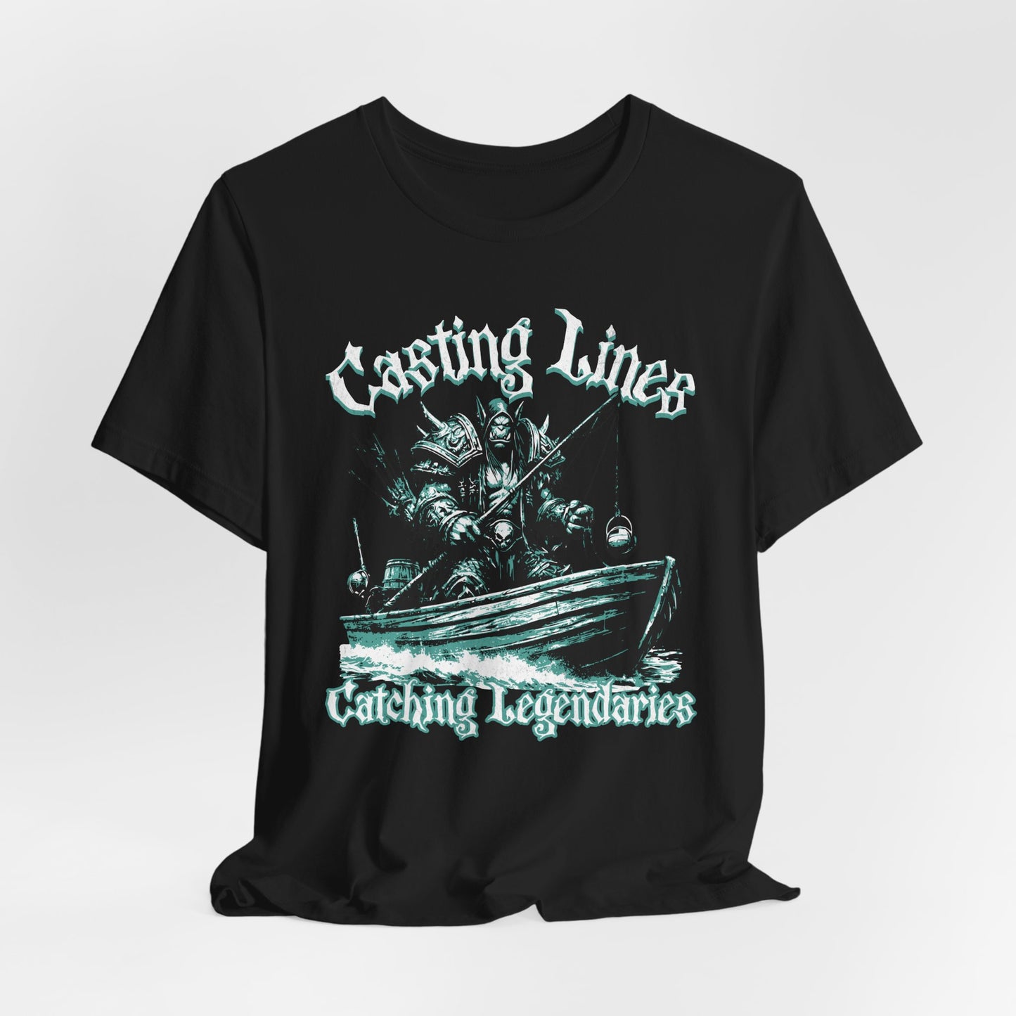 Casting lines, catching legendaries, fishing shirt, gaming shirt, gift for a fisherman, gift for her, gift for her, meme shirt, fisher gifts