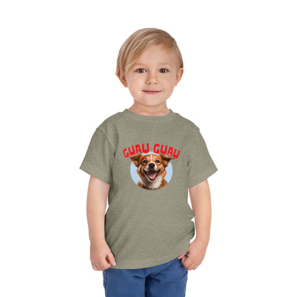 Cheerful Dog Tee for Toddlers | Cute Pet -T-Shirt