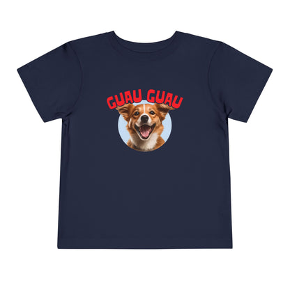 Cheerful Dog Tee for Toddlers | Cute Pet -T-Shirt