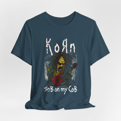 Korn Inspired Corn Cob 'Slob on My Cob'- Tee
