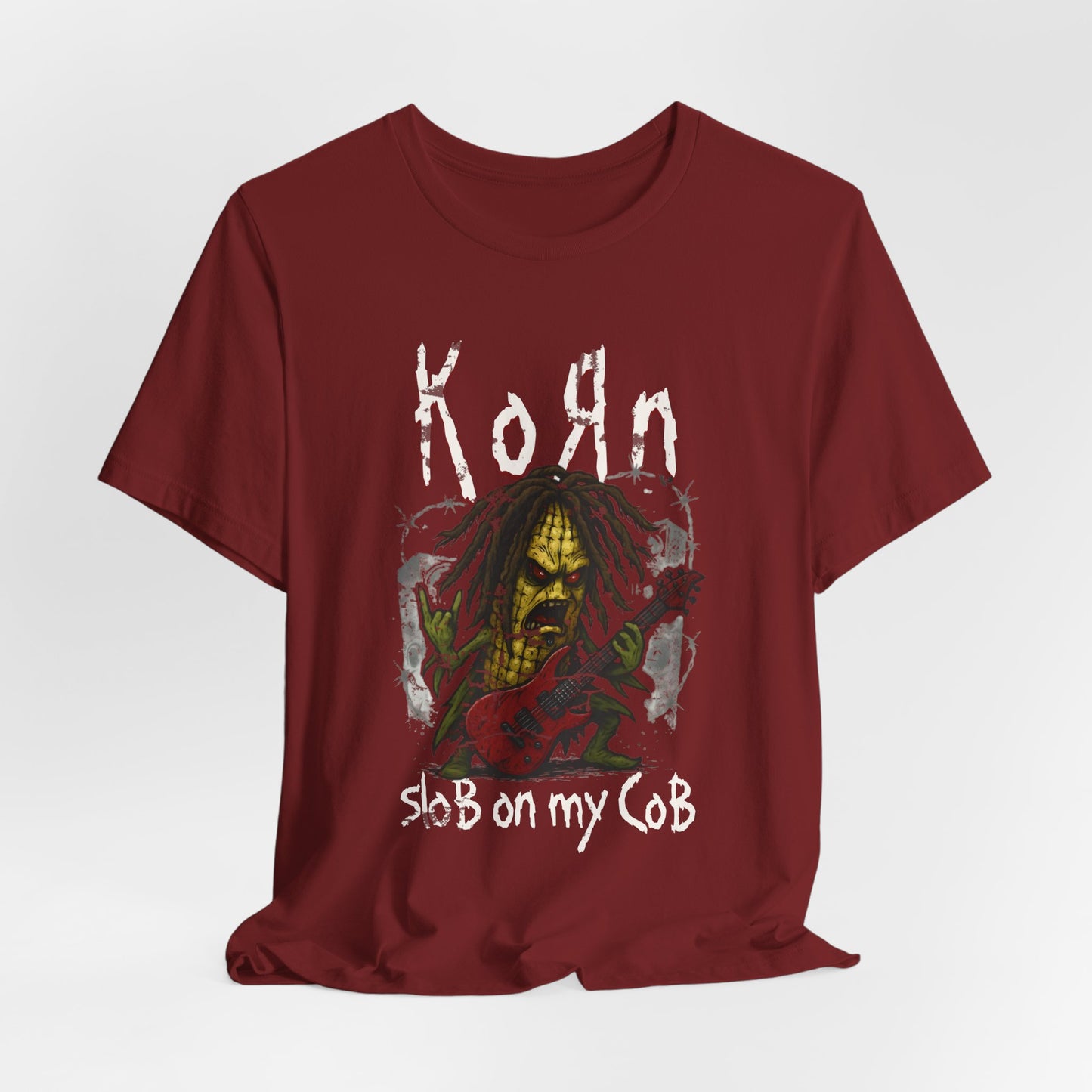 Korn Inspired Corn Cob 'Slob on My Cob'- Tee