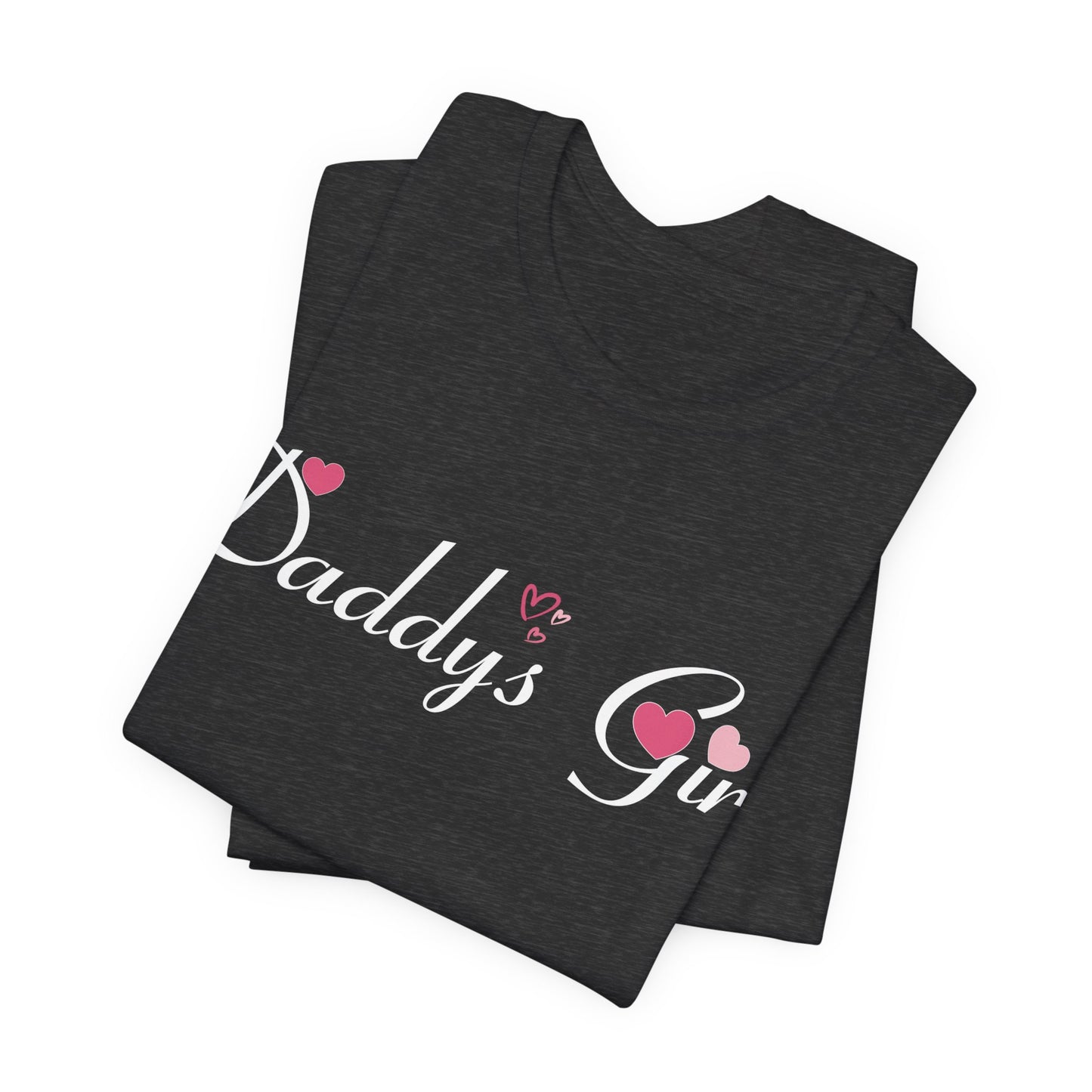 Daddys girl tee, Valentines t-shirt, gift from dad, daddys girl, gift for her, gift from dad, girl tshirt,