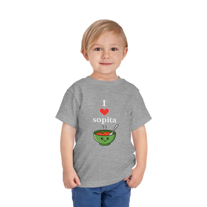 Cute Toddler Short Sleeve Tee with 'GUAU GUAU' Dog Design,