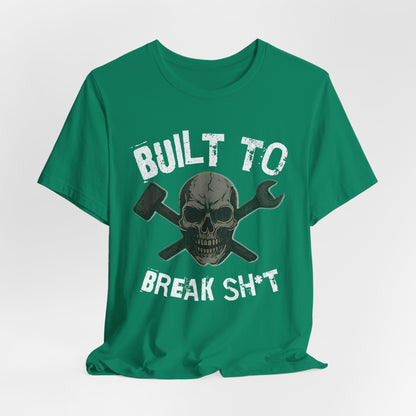 Skull and Tools Tee, Unisex Shirt, Mechanic Gift, Funny Graphic Tee, Break Stuff T-Shirt, Ready to Break Sh*T